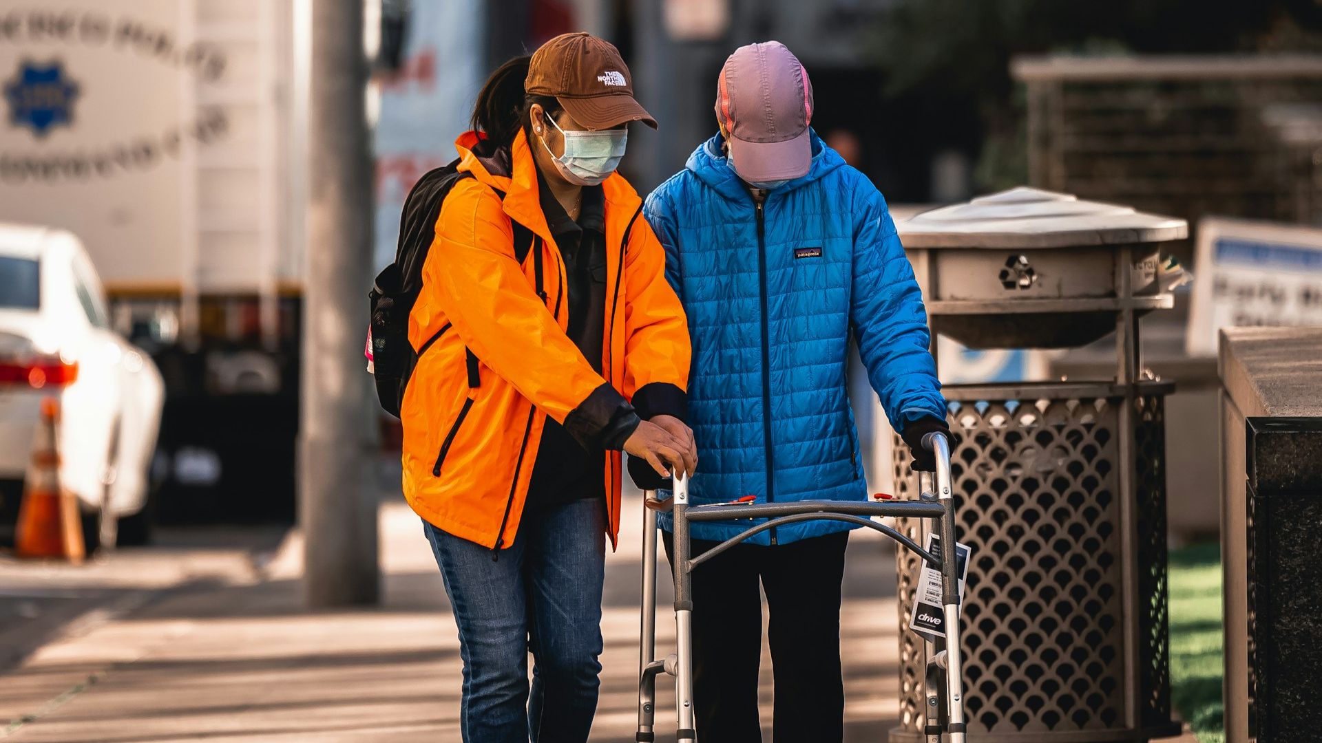 helping men in sidewalk as Servant Leadership