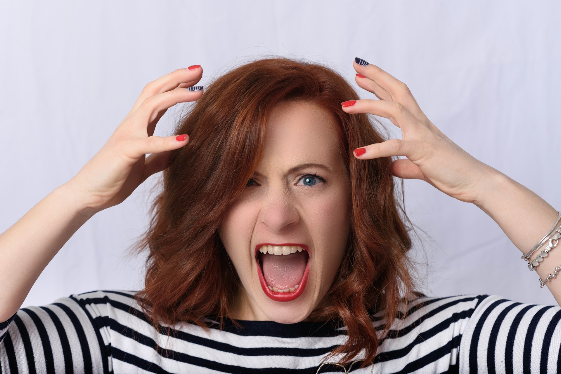 Angry girl, emotional intelligence 